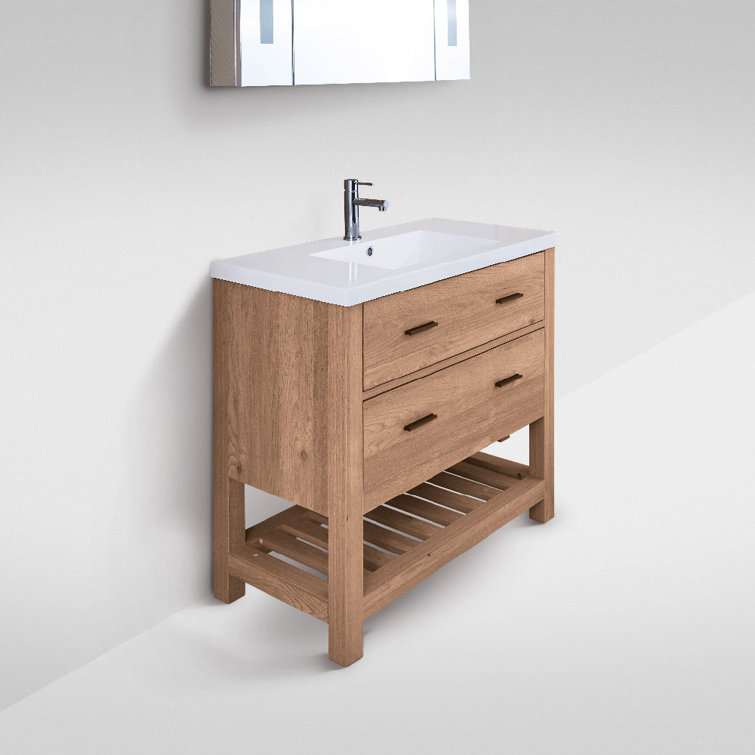 Wellis Soria 890mm Freestanding Single Vanity Bases Wayfair.co.uk